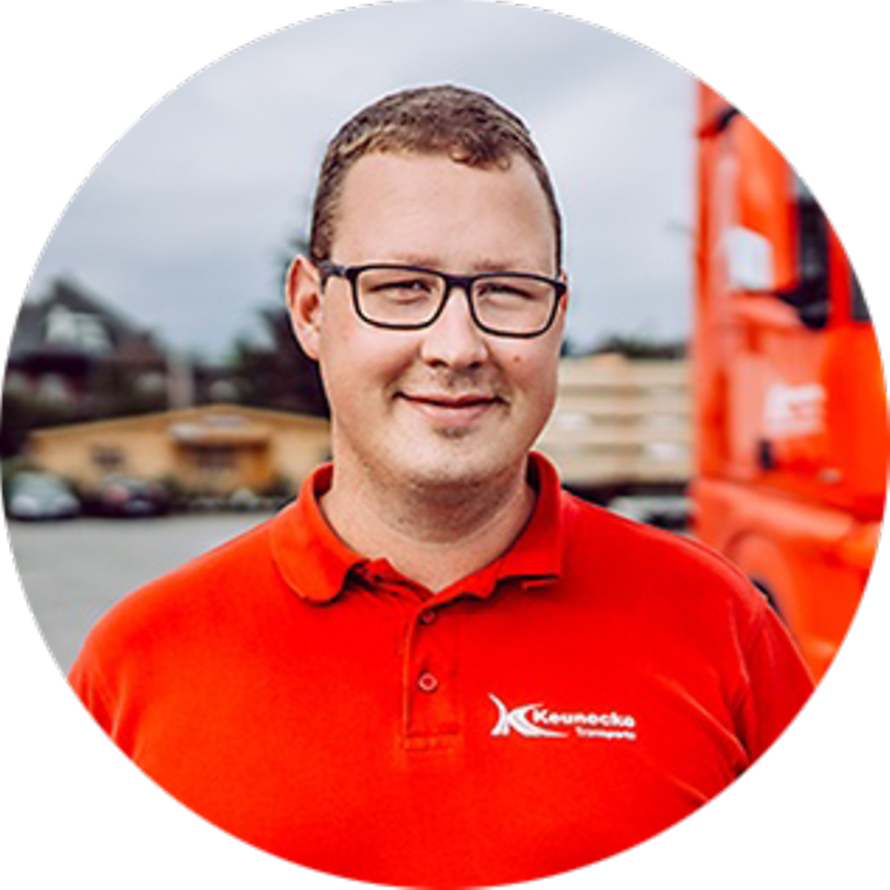 Zkušenosti s TIMOCOM sděluje Timo Keunecke, zakladatel společnosti Keunecke Transporte GmbH
